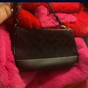 Black Coach Small Shoulder Bag